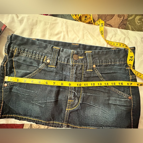 True religion Jean skirt - Picture 6 of 6